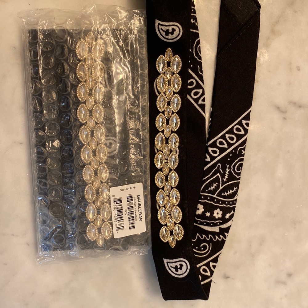 Bauble Bar ribbon choker…